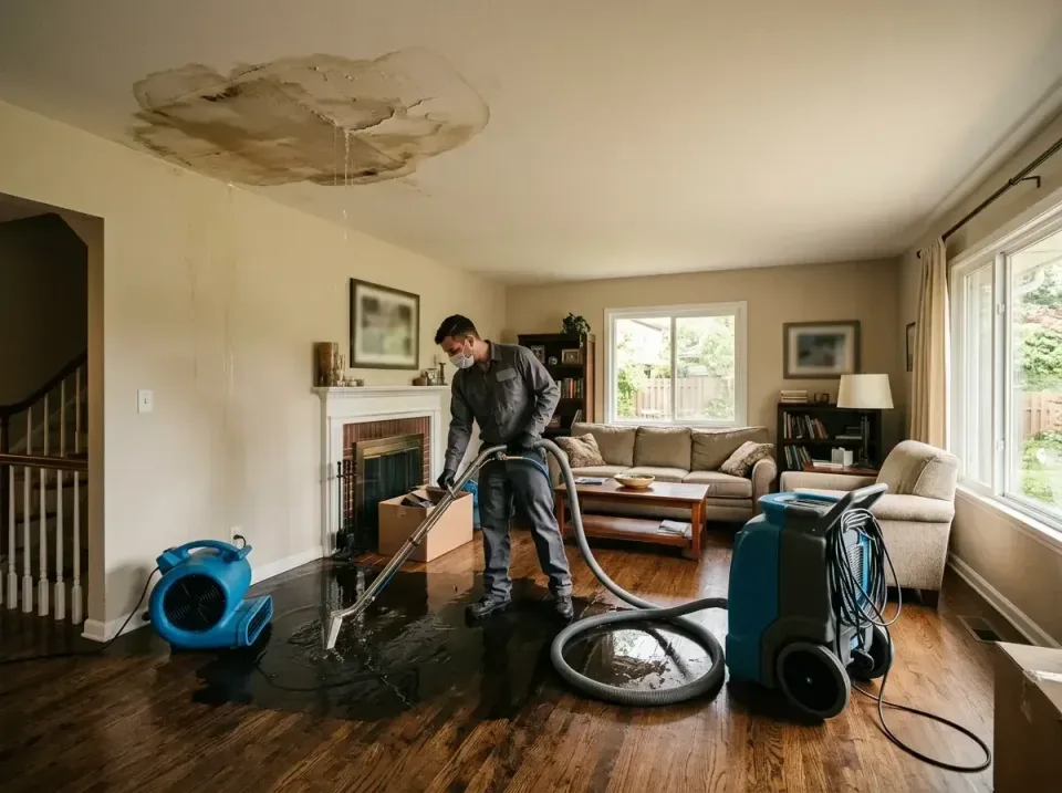 attic-pipe-burst-ceiling-drip-008 — frequently asked questions, Water Damage Restoration & Carpet Care in Schlusser, PA